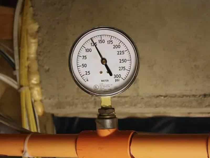 عدد نرمال فشارسنج تصفیه آب