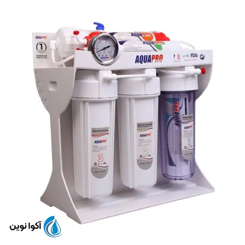 تصفیه آب خانگی آکوا پرو مدل RO6-FIBERGLASS