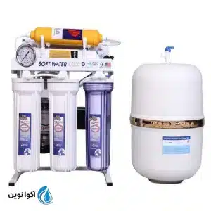 دستگاه تصفیه آب خانگی سافت واتر 7 مرحله ای مدل RO-7