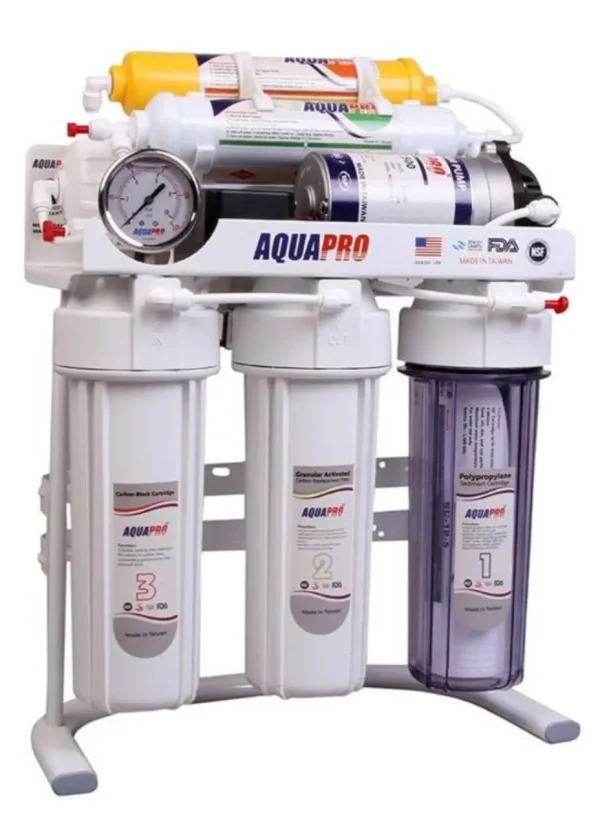 دستگاه تصفیه آب آکوا پرو مدل APRO-RO6 PUMP UP