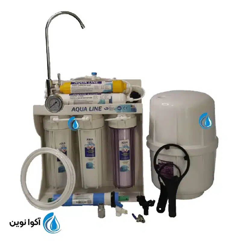تصفیه آب آکوا لاین 6 مرحله ای مدل aqua line Ro6