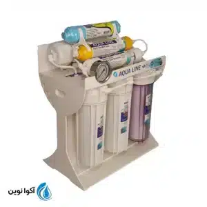 تصفیه آب آکوا لاین 7 مرحله ای با فیلتر الکالاین قلیایی Ro7orp