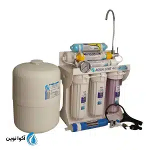 تصفیه آب آکوا لاین 7 مرحله ای با مخزن تانک پک aqua line Ro7_orp