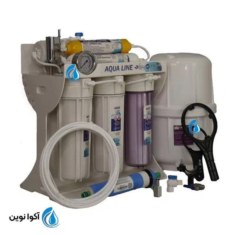 تصفیه آب آکوا لاین 6 مرحله ای مدل aqua line Ro6