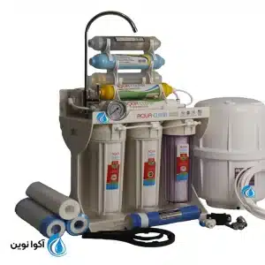تصفیه آب آکوا کلر 9 فیلتر قلیایی و اکسیژن ساز