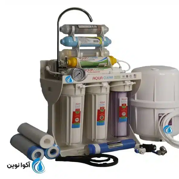 تصفیه آب آکوا کلر 9 فیلتر قلیایی و اکسیژن ساز