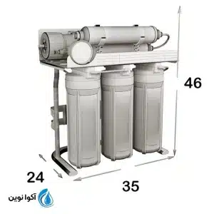 دستگاه تصفیه کننده آب سافت واتر مدل PumpLess-Ne60