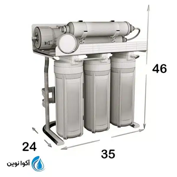 دستگاه تصفیه کننده آب سافت واتر مدل PumpLess-Ne60