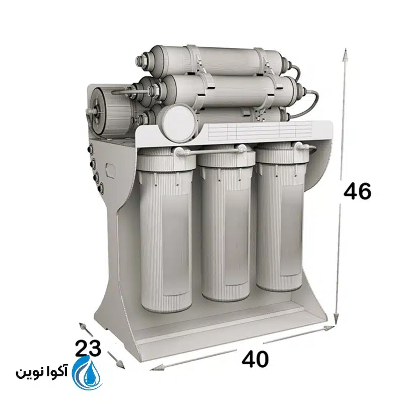 دستگاه تصفیه آب سافت واتر ro-800uv