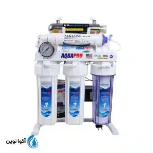 دستگاه تصفیه آب خانگی آکوا پرو RO8_UV_ORP_S