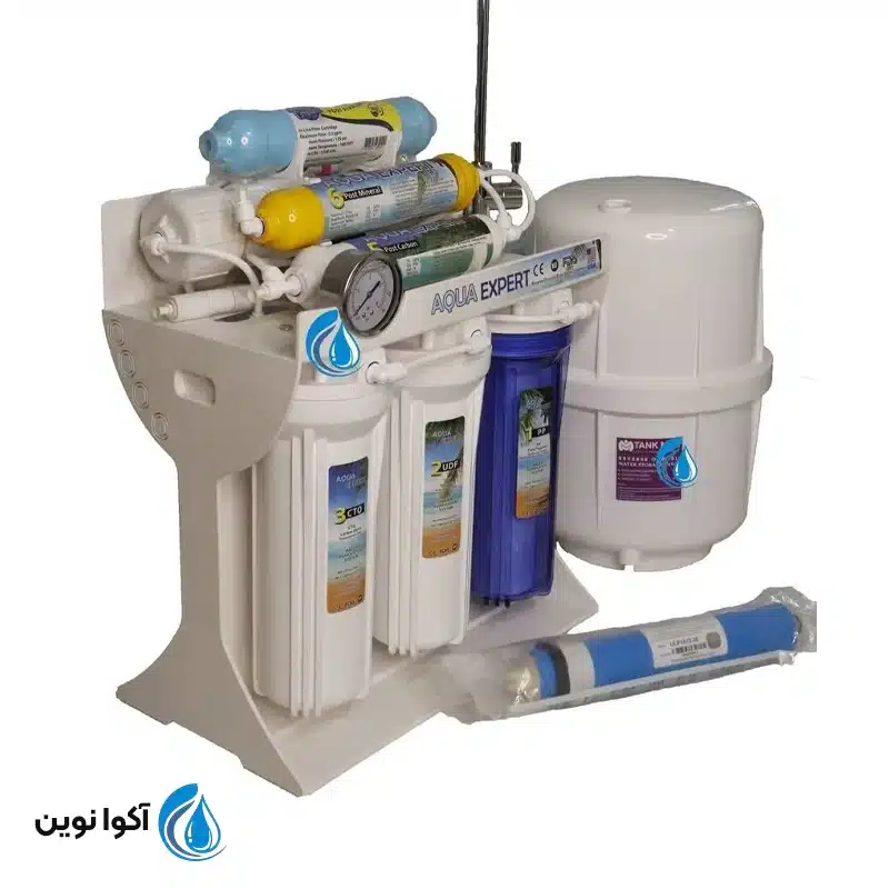 تصفیه آب آکوا اکسپرت 7 مرحله با فیلتر الکالاین Ro7(730)orp