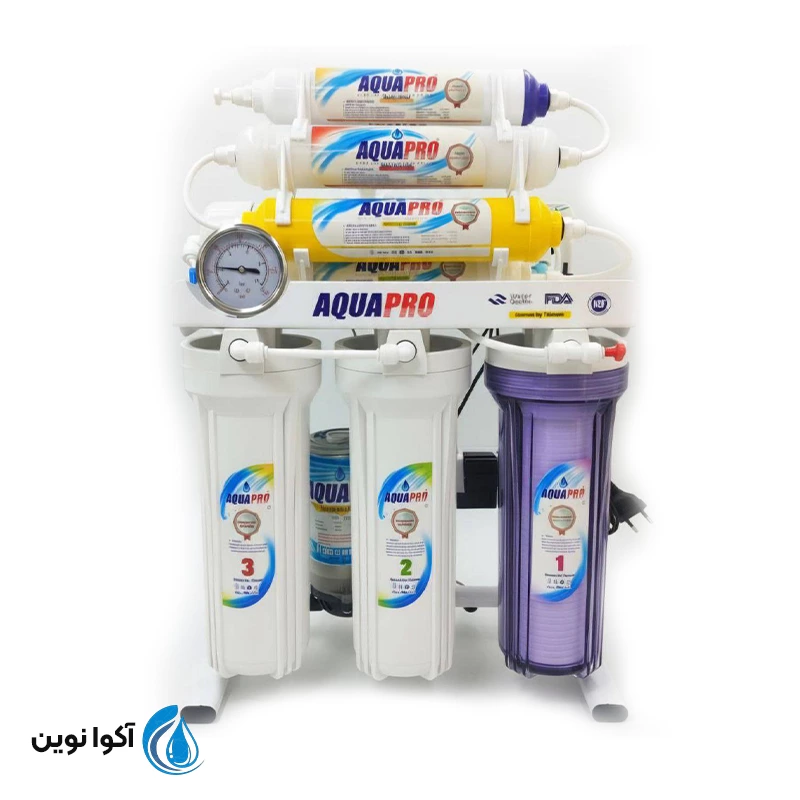 دستگاه تصفیه آب آکوا پرو 7 مرحله مدل RO7-ORP TN Plus