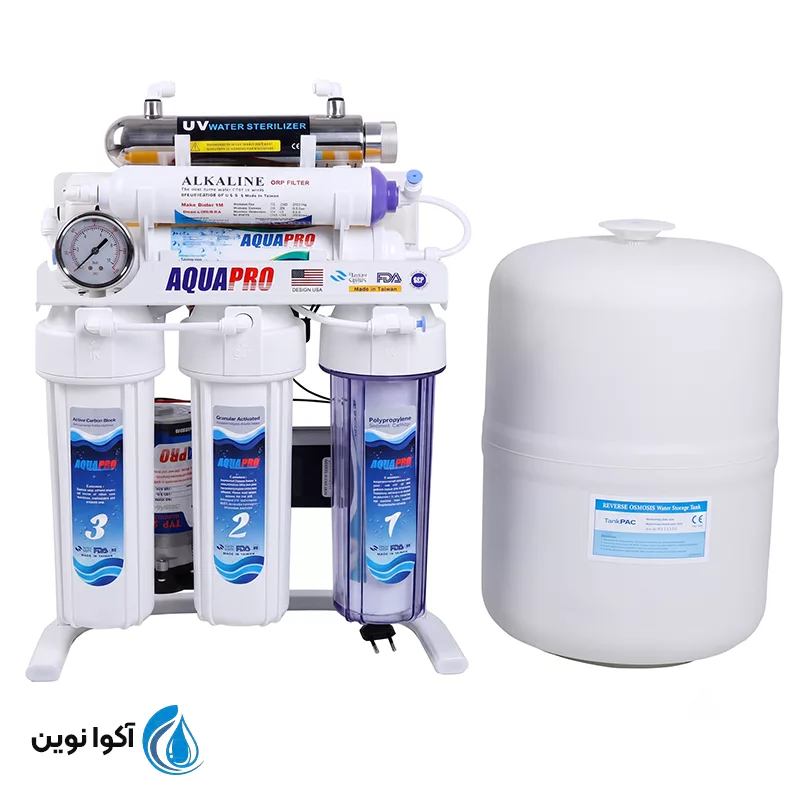 دستگاه تصفیه آب آکوا پرو RO8-ORP-UV TN Plus