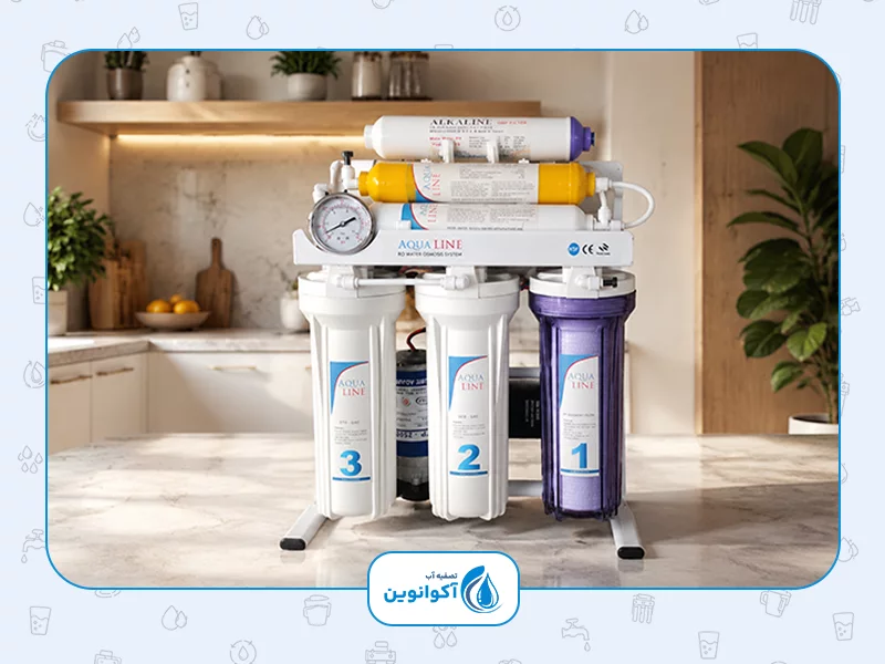 بهترین برند دستگاه تصفیه آب خانگی: 5. تصفیه آب Aqua Line