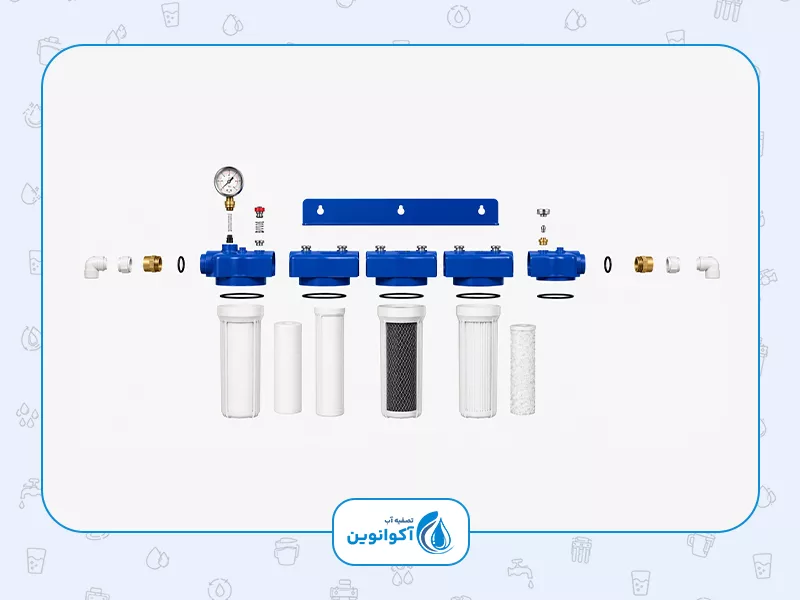 اجزای اصلی پیش ‌تصفیه جامبو